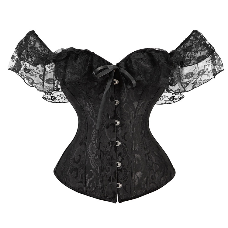 Obsessive 838-TED-1 Sexy Kruisloze Teddy Lingerie Set, XXL, Zwart, 100 g