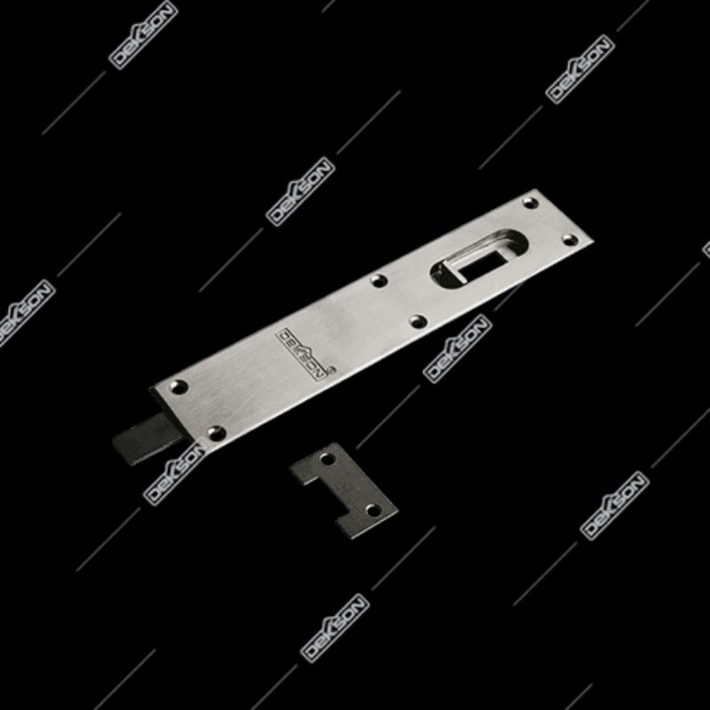 Jual FLUSH BOLT PLATE DEKKSON FBP 6" SSS Grendel Slot Tanam Plat 15 Cm