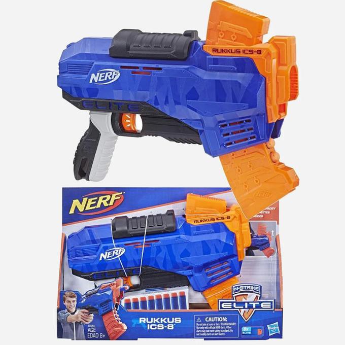 Jual Promo Nerf N-Strike Elite Rukkus Ics-8 | Shopee Indonesia