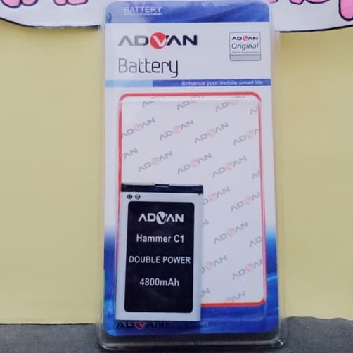 Jual Baterai Advan Hammer C1 ORIGINAL Double Power | Shopee Indonesia