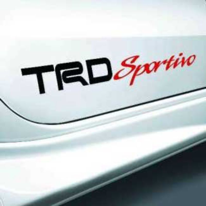 Jual stiker TRD sportivo stiker pintu mobil sticker mobil Avanza Xenia ...