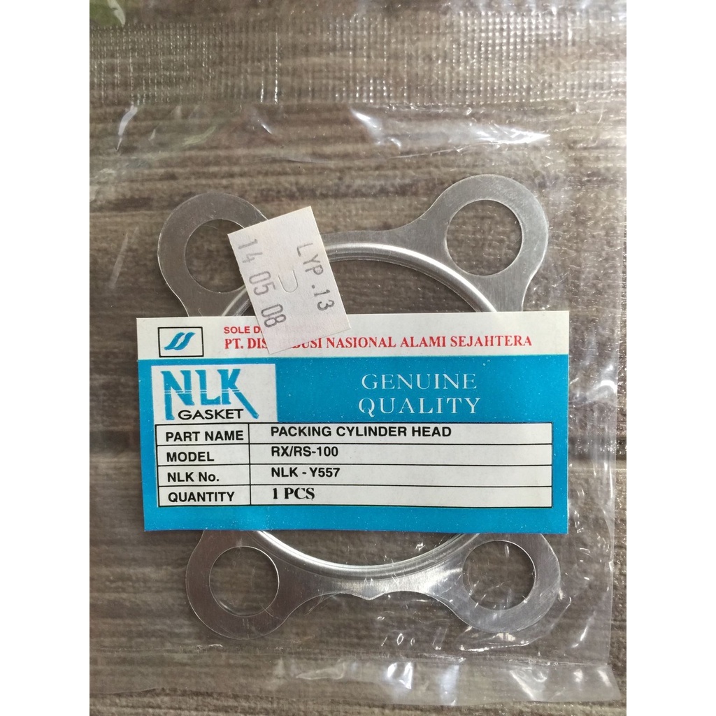 Jual PAKING GASKET CYLINDER KOP HEAD RX/ RS -100 NLK | Shopee Indonesia