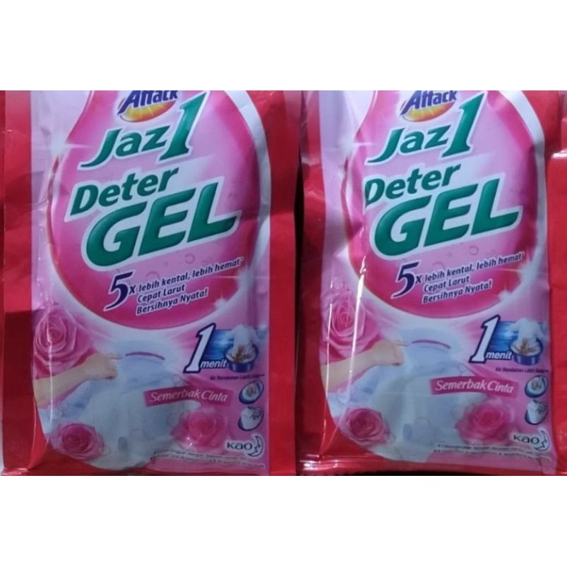 Jual DETERGEL Attack Jaz1 Renceng 38 gr x 6 sachet (228 gr) | Shopee ...