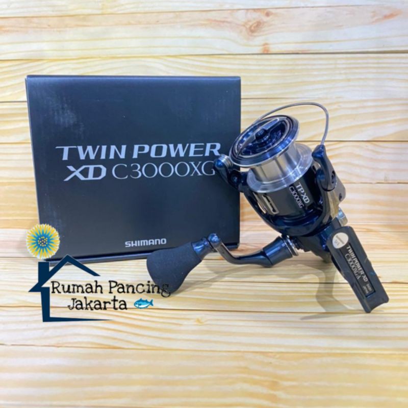reel shimano twin power c3000hg Spinning 21 XD Gear Ratio 6.0:1 IN BOX while remaining lightweight Review:SHIMANO TWIN POWER XD C3000HG