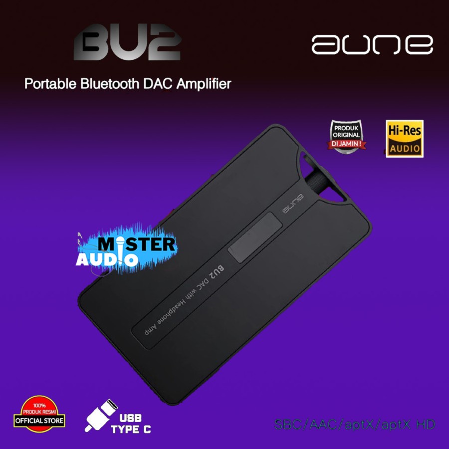 Jual AUNE BU2 / BU 2 Portable Bluetooth Balanced DAC Headphone AMP ...