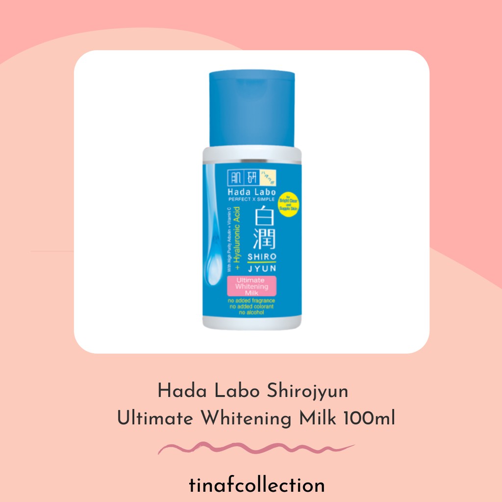 Jual Hada Labo Shirojyun Ultimate Whitening Milk Moisturizer 100ml