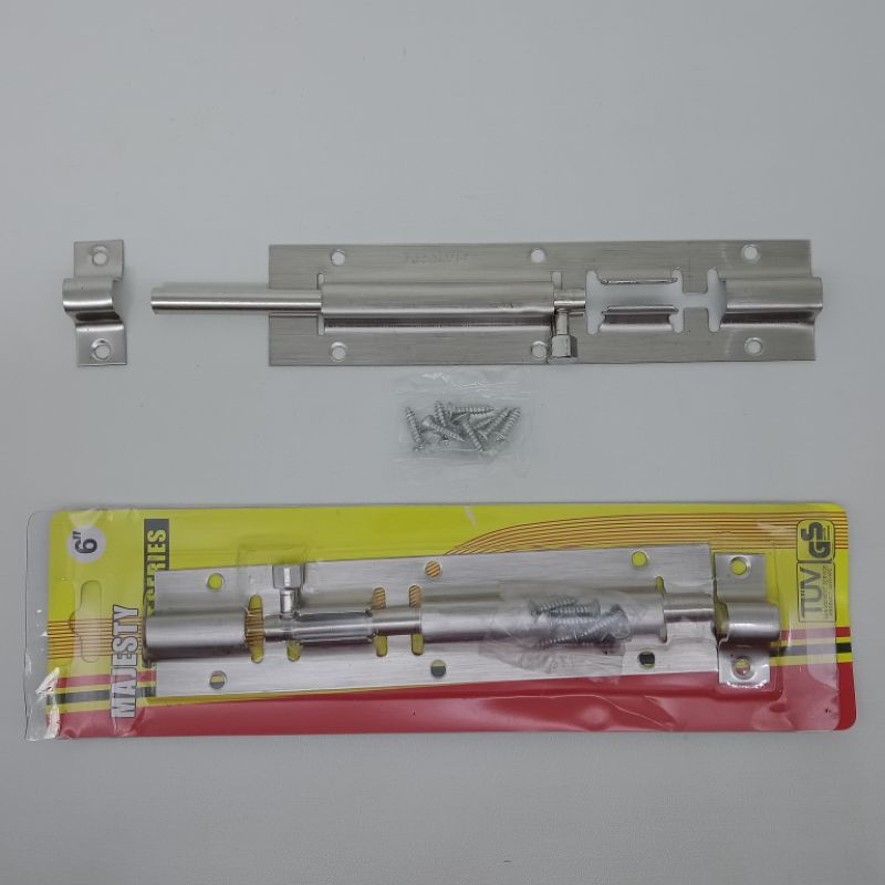 Jual Grendel Slot Pintu Jendela Lemari Stainless Inch Shopee Indonesia