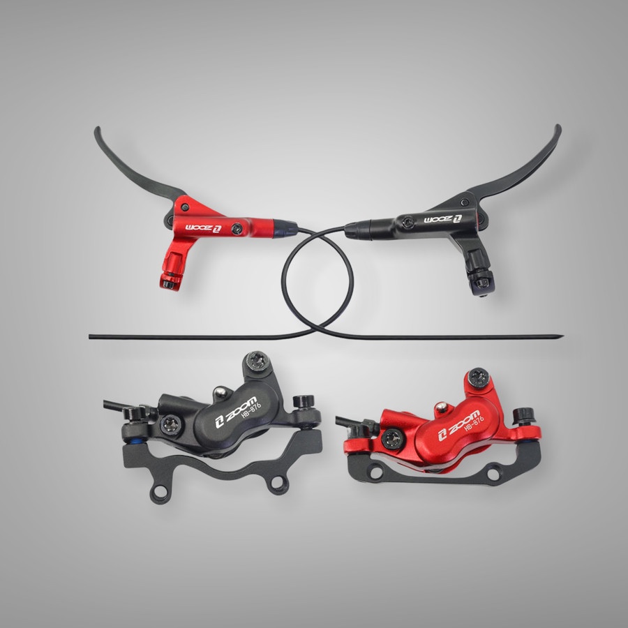 Jual Zoom Hydraulic Brake HB 876 REM HIDROLIK 4 PISTON | Shopee Indonesia