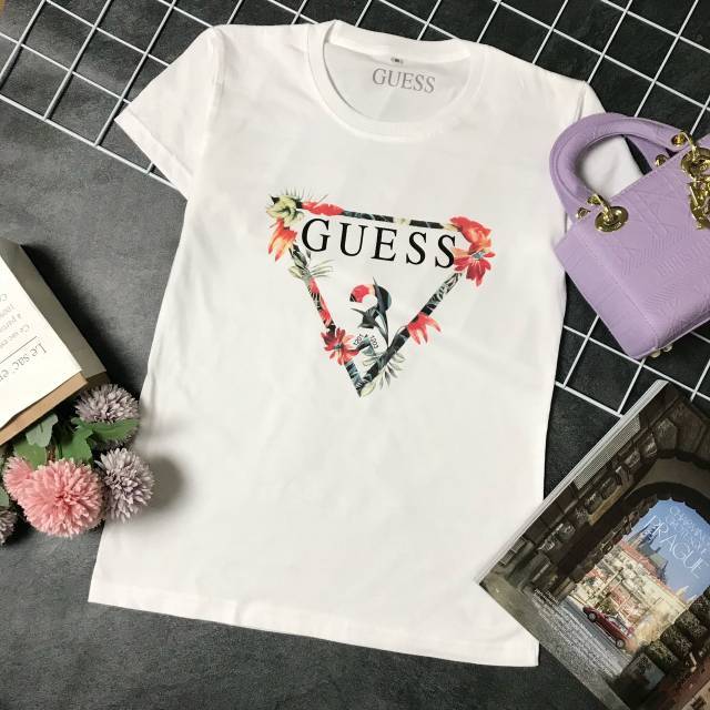 Guess flower outlet shirt