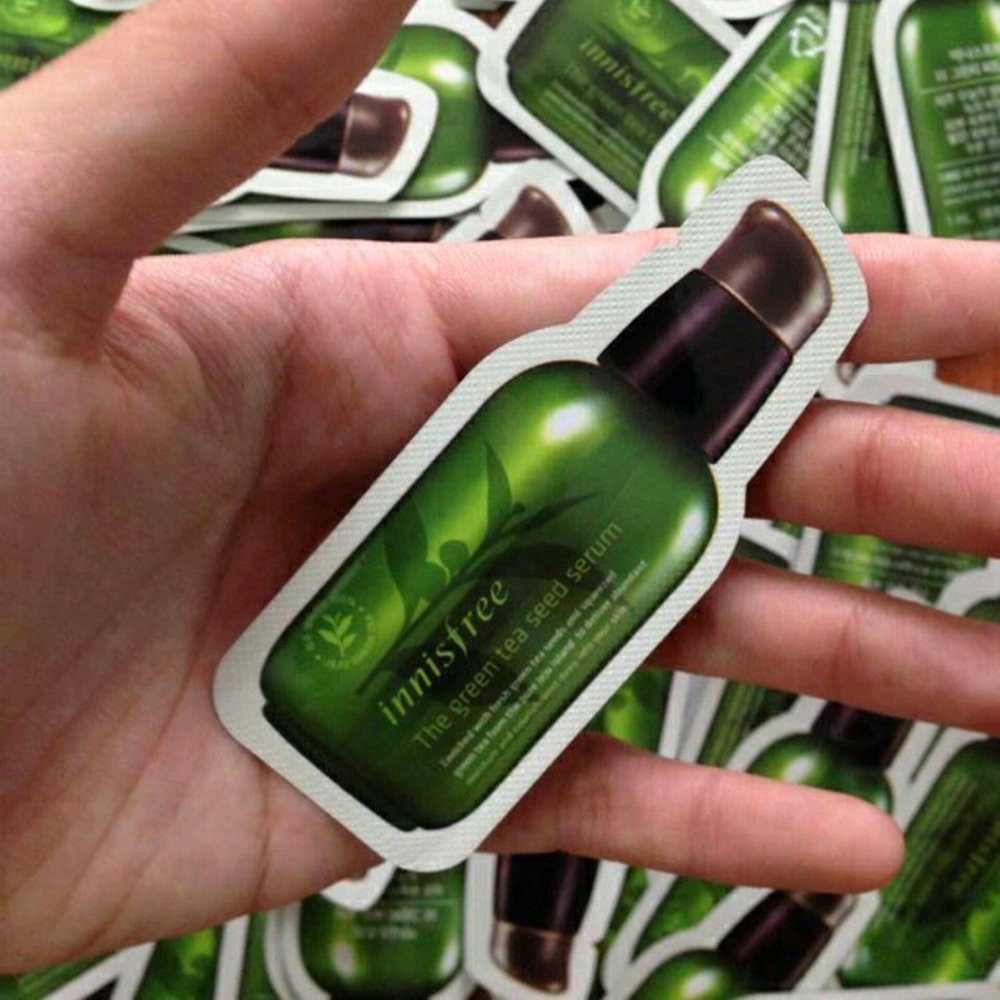 Jual Innisfree Green Tea Seed Serum Sample Sachet 1ml | Shopee Indonesia