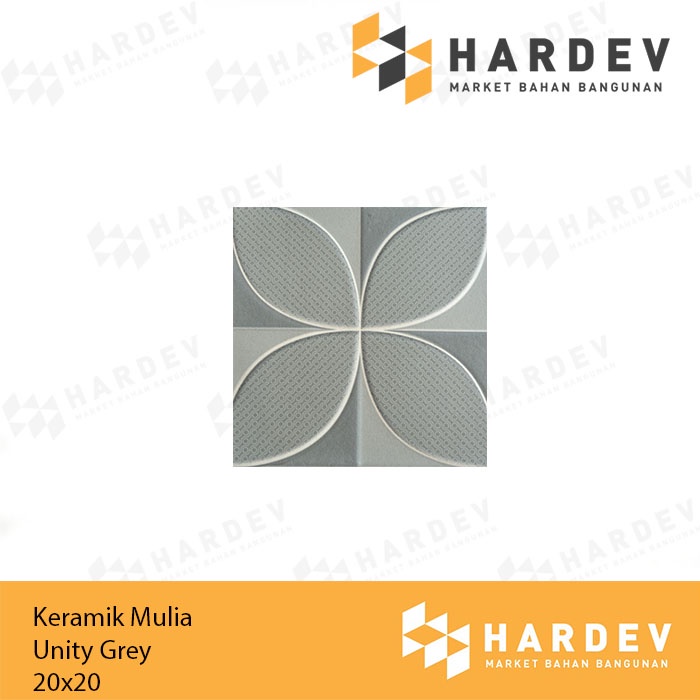 Jual KERAMIK MULIA 20X20 UNITY GREY KW1 | Shopee Indonesia