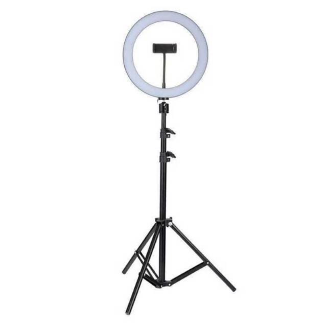 Jual Tripod Ring Light 26Cm Ringlight Makeup Lampu Cincin Dimmable