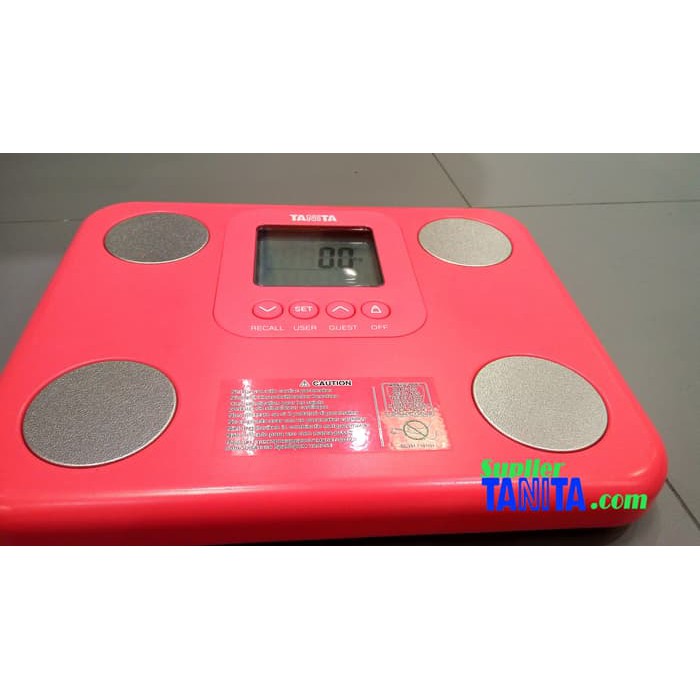 Jual Terbaru Bergaransi 1 Tahun Timbangan Tanita BC 730 Pink Versi Bhs  Inggris Murah