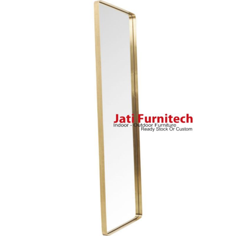 Jual Frame Mirror // Cermin Tembok Uk 70x200 | Shopee Indonesia