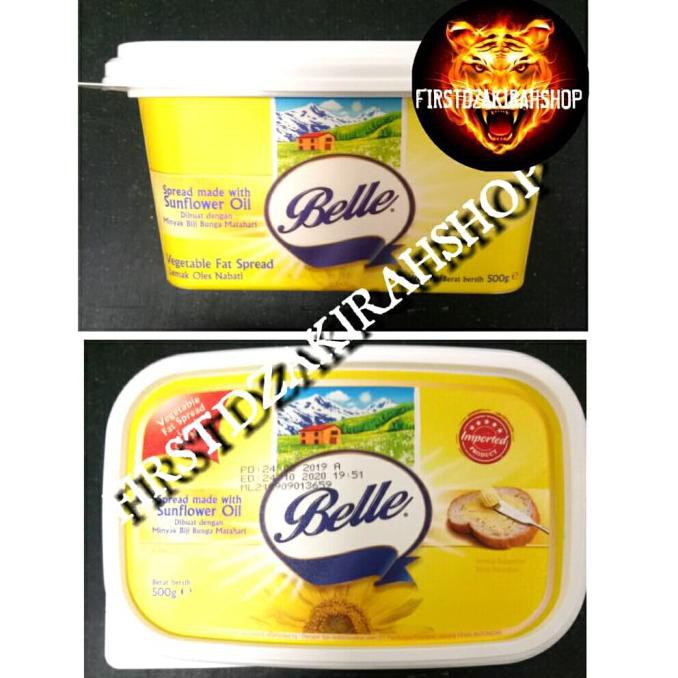 Jual belle butter belle margarine spread made with sunflower oil 500gr