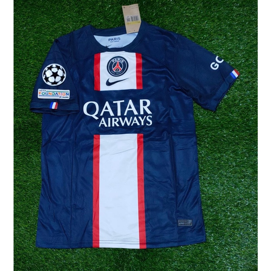 Jual Full Patch Ucl Baju Bola Psg Home Grade Ori Import S