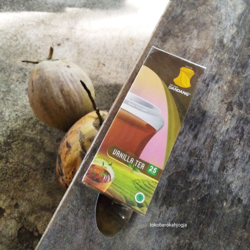Jual Teh Celup Cap Dandang Black Tea & Vanilla Tea/Teh Hitam & Teh Vanila Shopee Indonesia