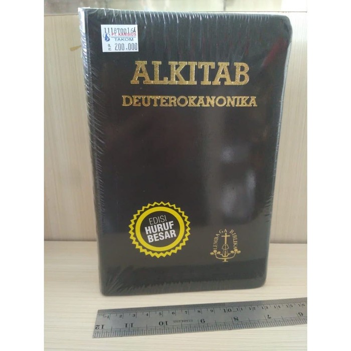 Jual Alkitab Deuterokanonika Extra Letter Edisi Huruf Besar Shopee