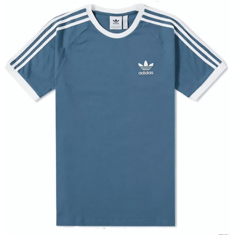 Kaos Adidas Originals Stripe Unisex KAOS ADIDAS RETRO STRIPE SOFT NAVY