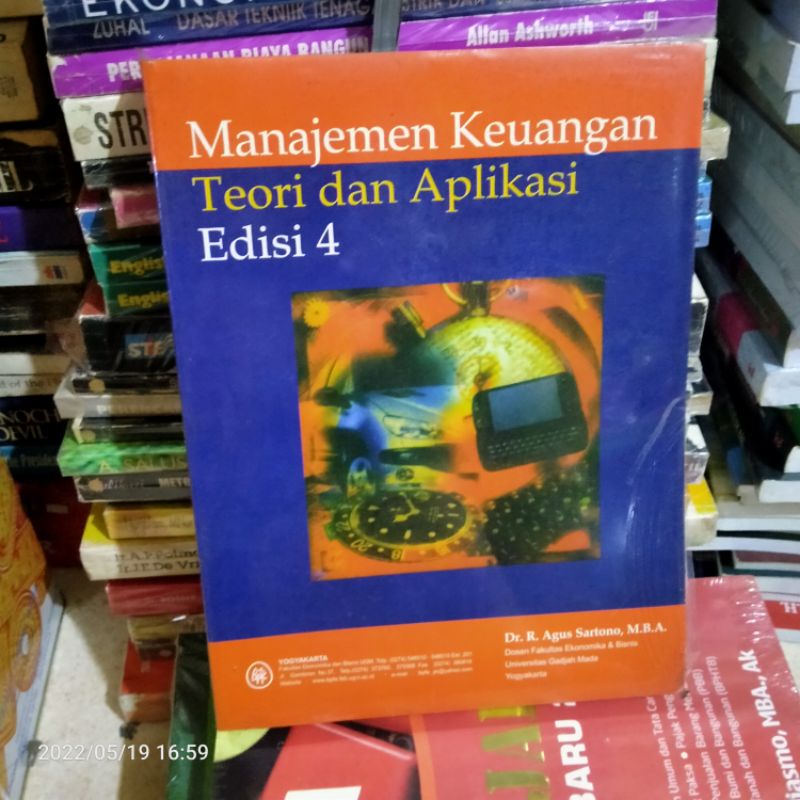 Jual MANAJEMEN KEUANGAN TEORI DAN APLIKASI EDISI 4 DRS AGUS SARTONO ...