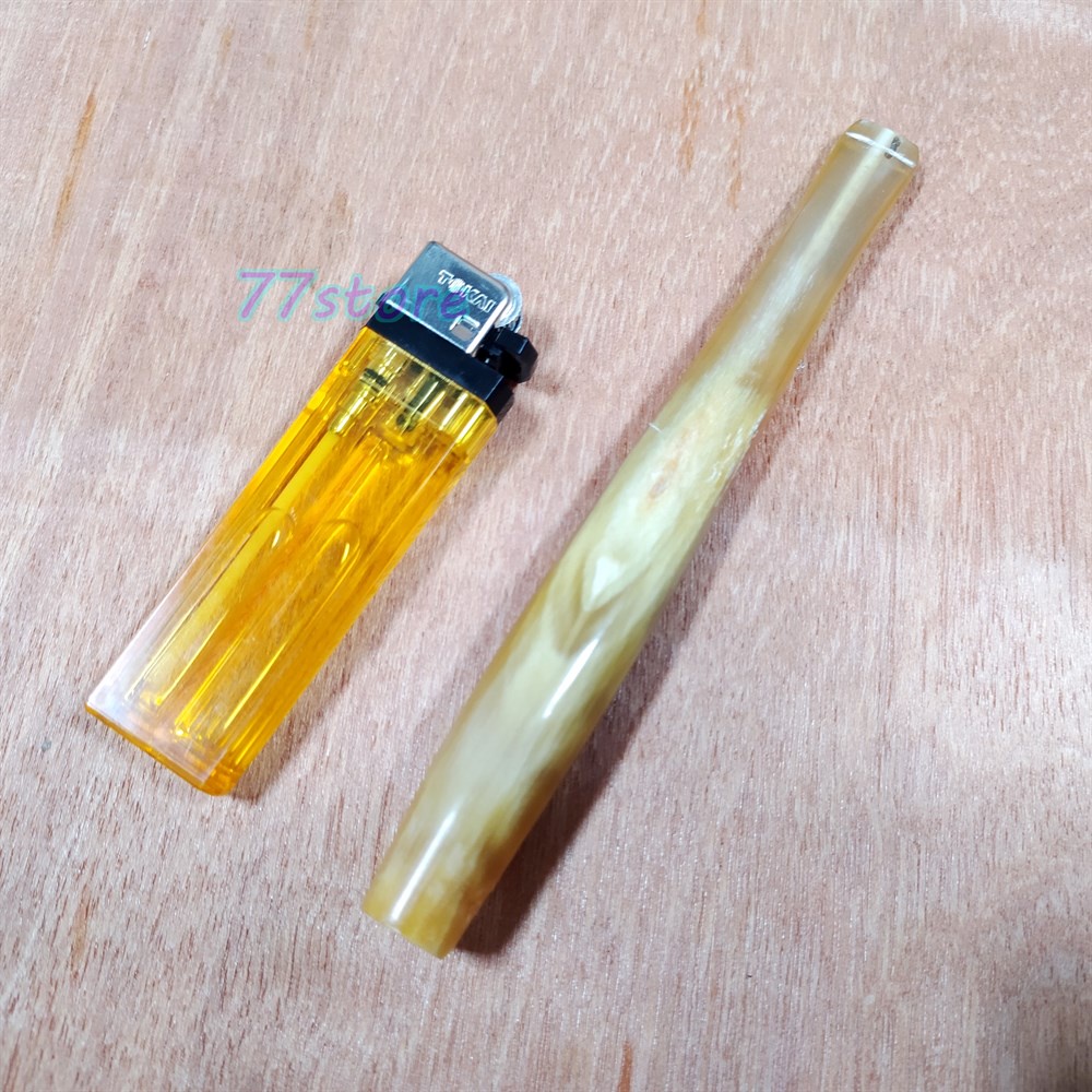Jual Pipa once rokok tanduk bule asli handmade / pipa rokok bahan ...