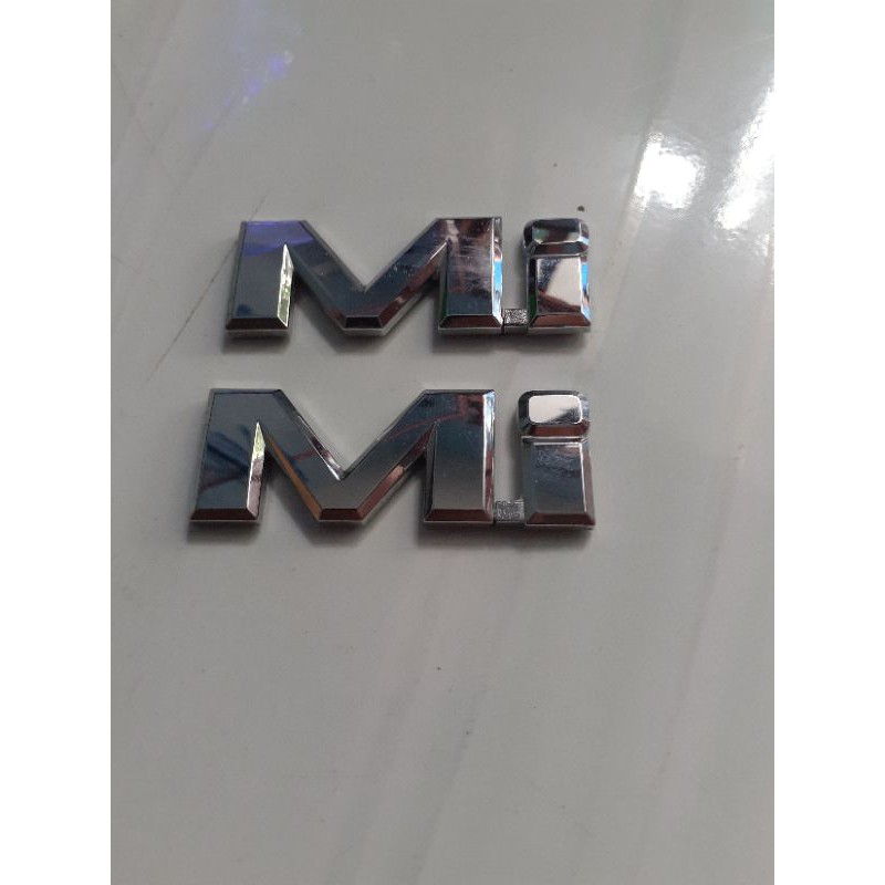 Jual Emblem Tulisan M I Xenia Shopee Indonesia