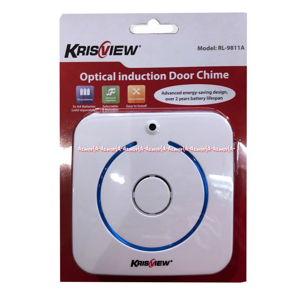 Jual Krisview Optical Induction Door Chime Sensor Gerak Bel Pintu Alarm