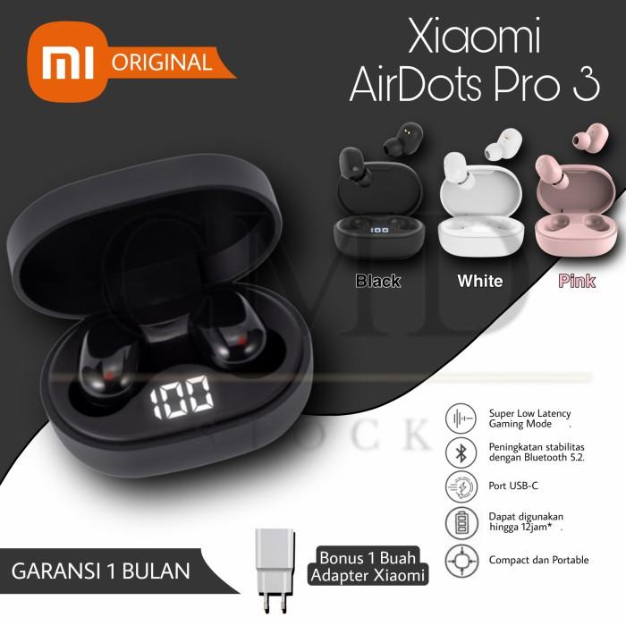 Jual Xiaomi Redmi Airdots Pro 3 Tws Mi Wireless Headset Bluetooth Earbuds Shopee Indonesia 5357