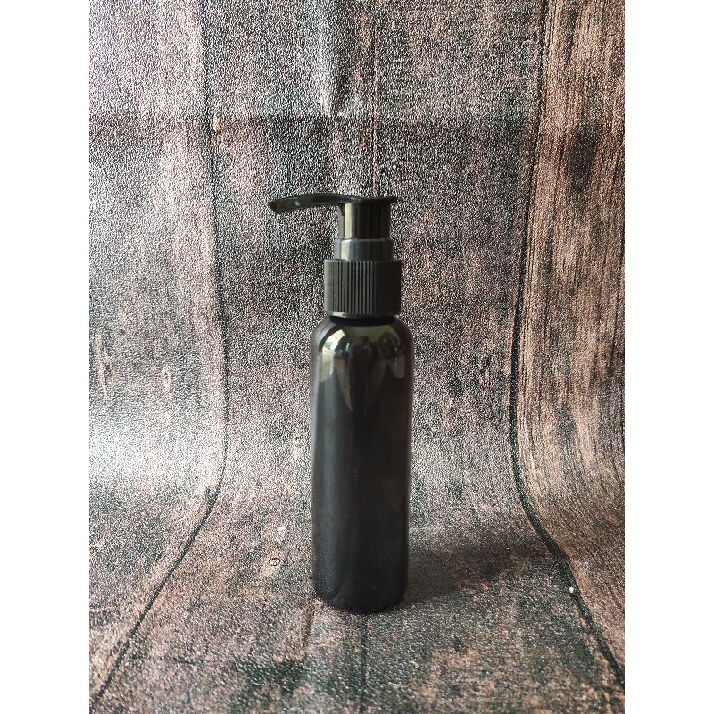 Jual botol hitam 100ml / 100 ml - PUMP ( Bisa Satuan ) | Shopee Indonesia