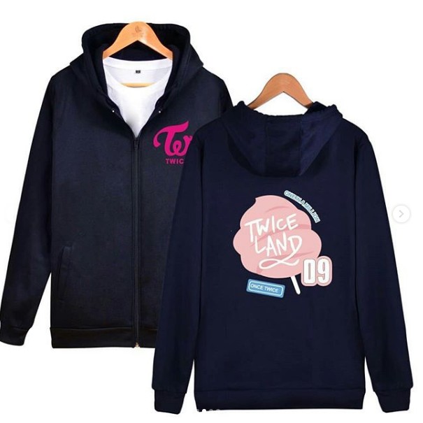 Jual jaket twice hoodie twice twiceland kpop untuk anak anak