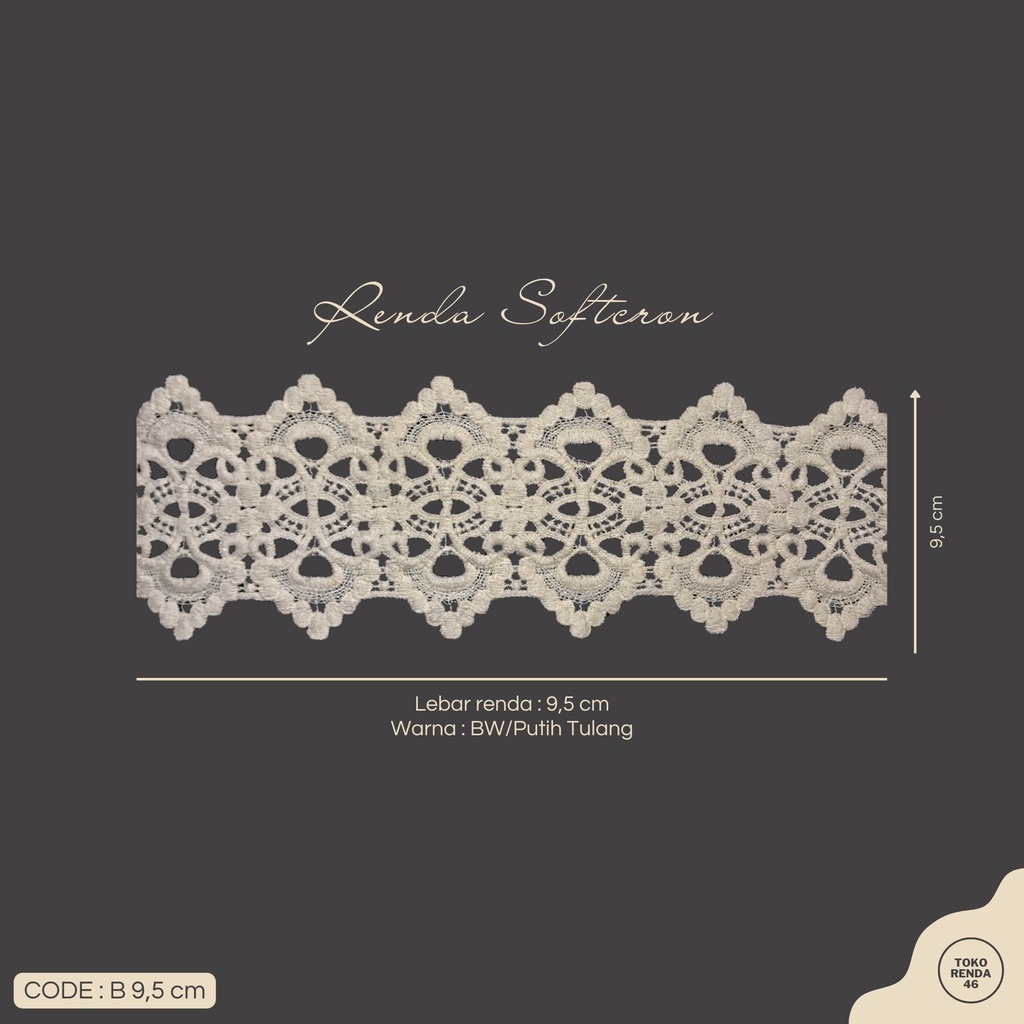 Jual Renda Softcron 1 kg (By Request ) | Shopee Indonesia