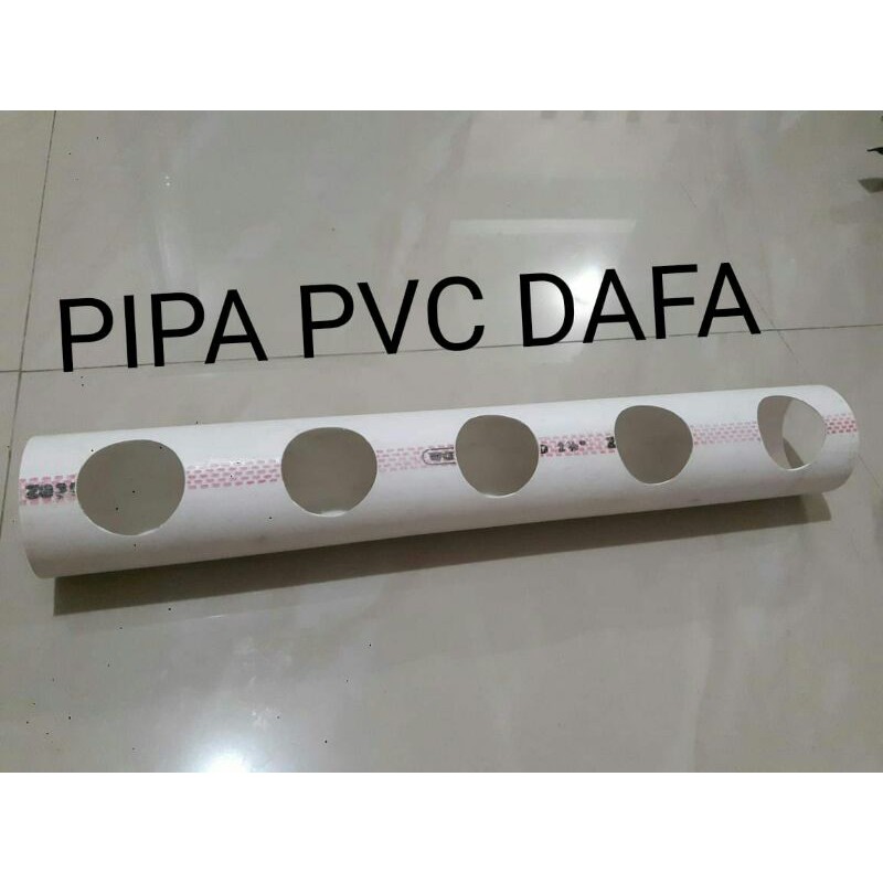 Pipa hidroponik 2-2,5"  50cm plus tutup