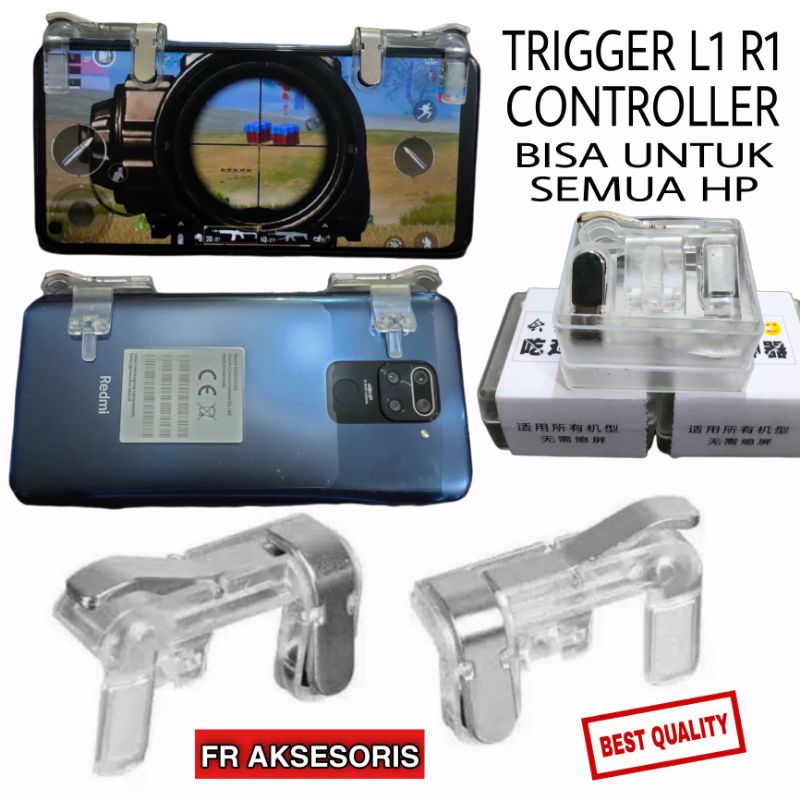 Jual Trigger Pubg L1 R1 Gen 3 Triger R L Joystick Gamepad Gaming ...