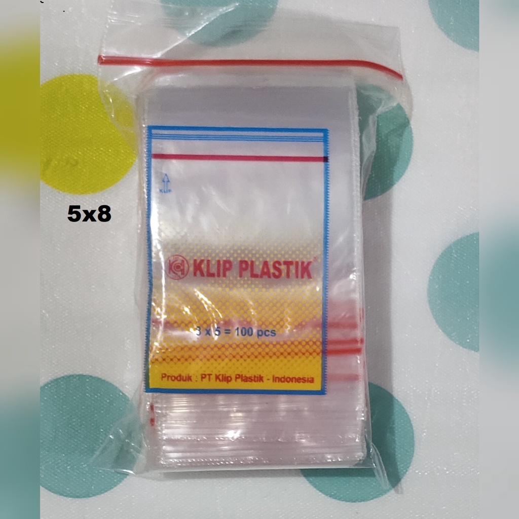 Jual Klip Plastik Top Quality 3x5 4x6 5x8 6x10 7x10 8x12