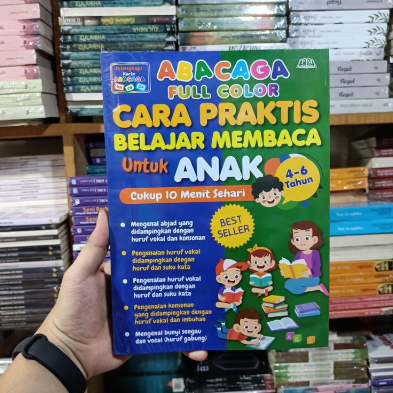 Jual Buku Original ABACAGA Cara Praktis Belajar Membaca Untuk Anak 4 ...