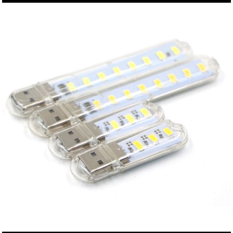 Jual Lampu USB Mini LED Stick 3/8 LED Emergency Lamp Reading Lamp ...