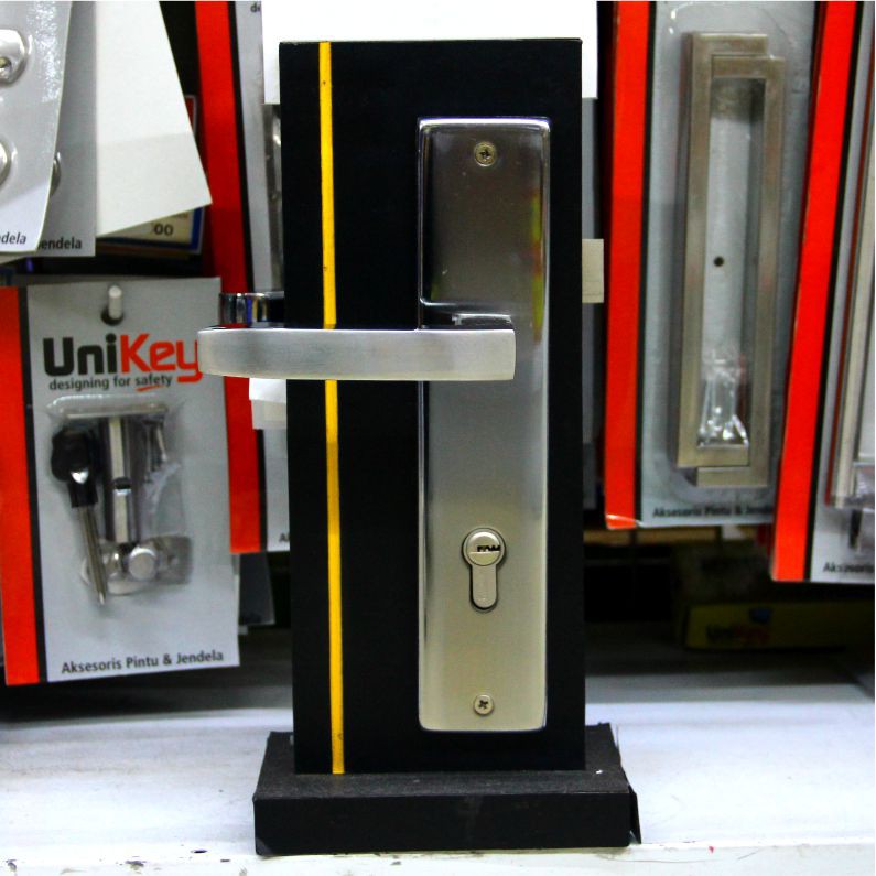 Jual Unikey - Paket Gagang Pintu / Handle Set Hp 1535 Med Sn/Cp ...
