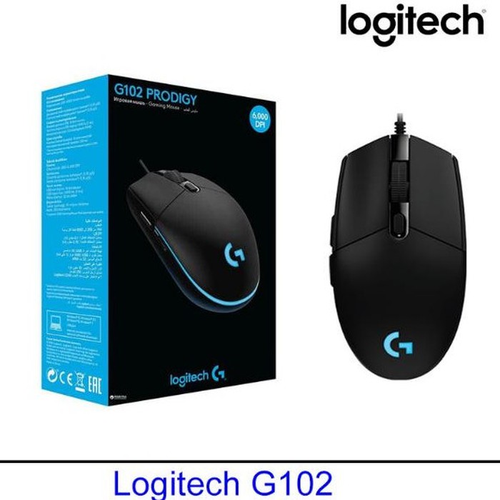 Jual Logitech G102 Prodigy Gaming Mouse | Shopee Indonesia