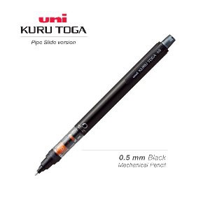 Jual Jual JUAL UNI Kuru Toga Pipe Slide Mechanical Pencil 0 5 Mm Black ...