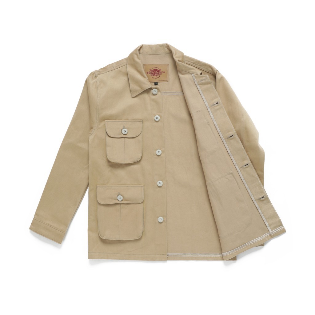 Jual ETERNALWORKS - Field Jacket Alpha Khaki | Shopee Indonesia
