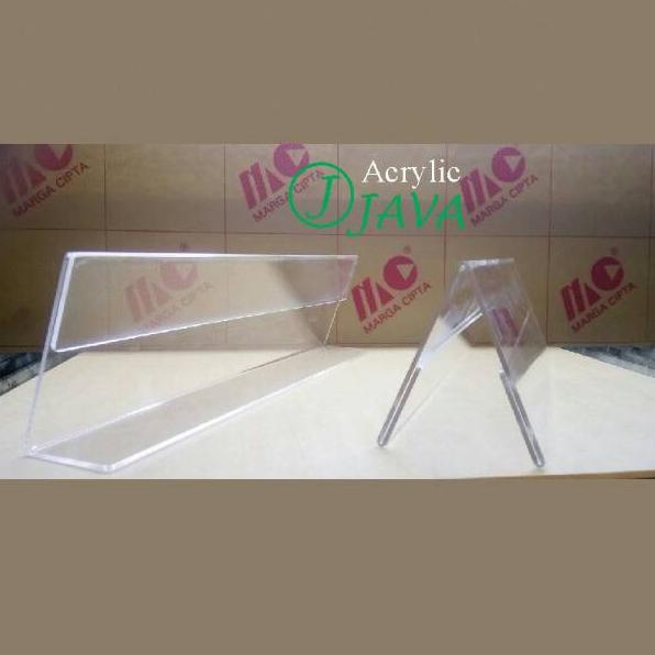 Jual Zdxy Desk Name Acrylic Name Plate Papan Nama Akrilik Meja 7x20 1