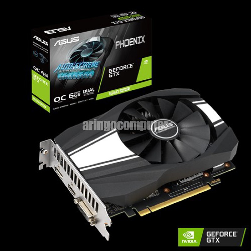 Vga Card Asus Geforce Gtx 1660 Super Phoenix 6gb VGA Asus PHOENIX
