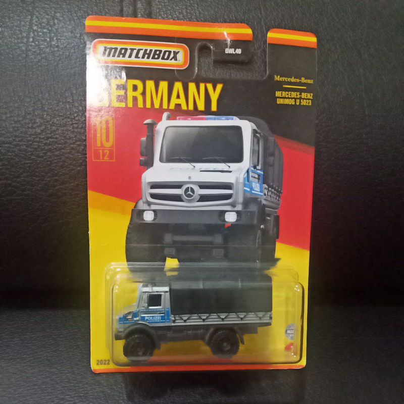 Jual Mercedes Benz Unimog U 5023 Matchbox Polizei Shopee Indonesia