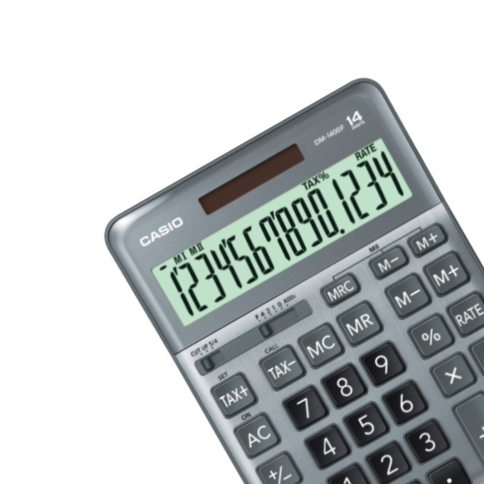 CASIO KALKULATOR DM-1400F - Kalkulator Kantor - 14 digit (4)