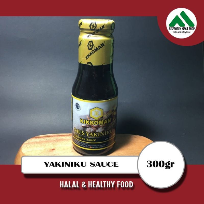 Jual Kikkoman Yakiniku Sauce HALAL Botol 300gr | Shopee Indonesia