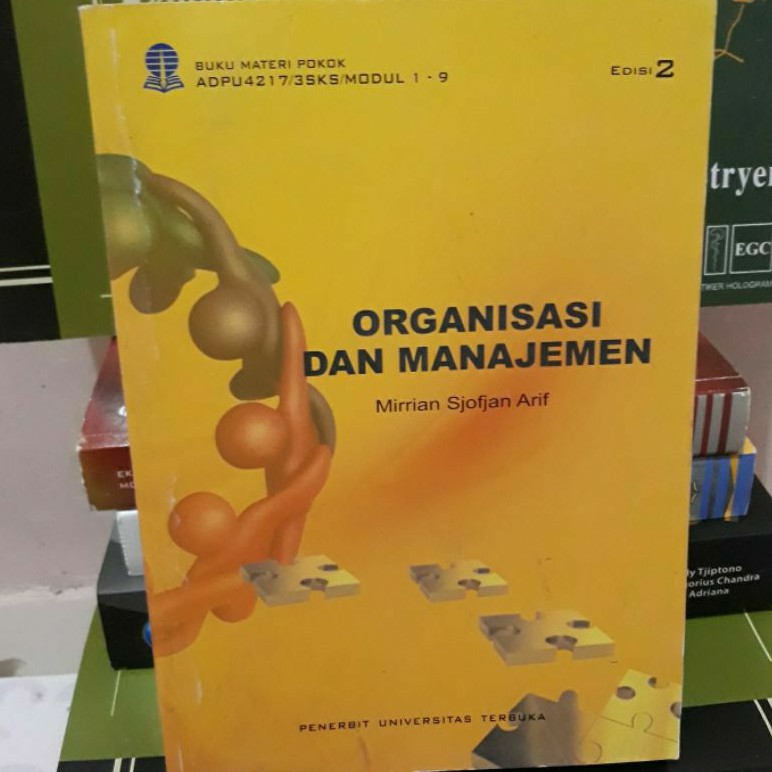 Jual Buku Organisasi Dan Manajemen By Marrian Sjofjan Arif | Shopee ...