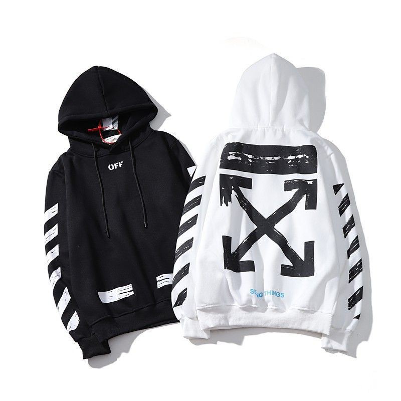 Sweater hoodie off white sale