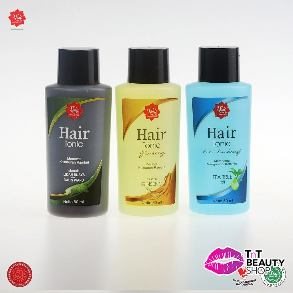 Jual Viva Hair Tonic ekstrak Lidah Buaya & Daun Waru Ginseng Anti