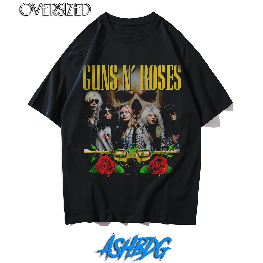 OVERSIZE BAND TEE AND THE QUEEN WORE RED main image 0