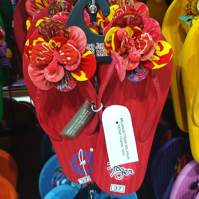 Jual SANDAL BUNGA JOGER BALI ASLI Shopee Indonesia